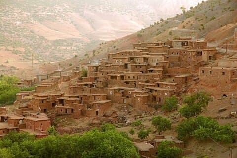 Agafay-ørkenen, Atlasbjergene og kameltur fra Marrakech