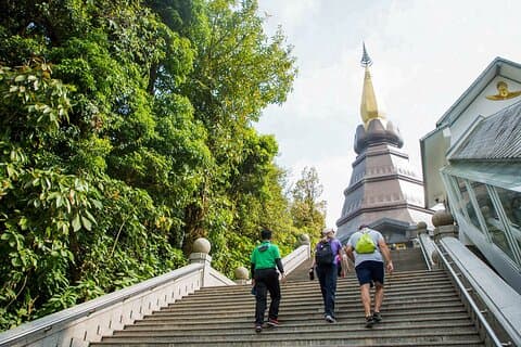 ドイ・インタノン国立公園のエコフレンドリーな一日ツアー