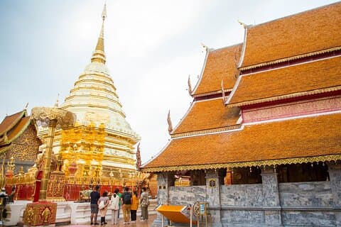 Doi Suthep och Wat Pha Lat Sunrise Privat rundtur – halvdag