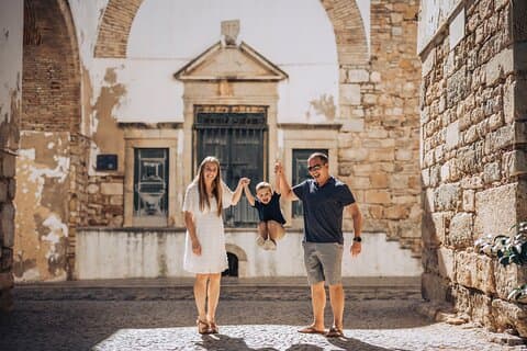 Privates Fotoshooting für einen Stadtrundgang in Faro und der Algarve