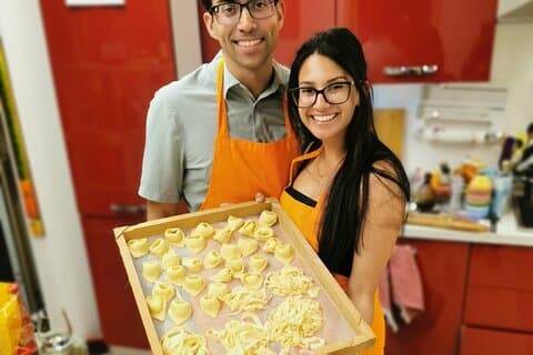 Bolonia al plato, Clase de cocina con Alessia