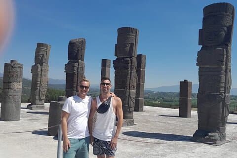 Hel dag: Tula og Teotihuacan kulturarv.
