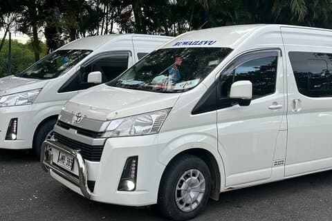 Transporte compartilhado - Aeroporto Nadi para Denarau Island Fiji