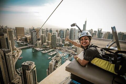 Dubai enkel resa Xline Marina Skyline