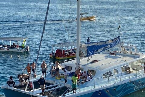 4 timers festbåt-katamarancruise i Negril