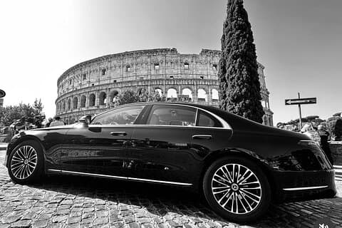 Service de limousine privée de luxe Classe S à Rome Italie