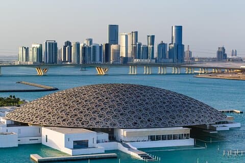 Abu Dhabi Louvren Museum Entrébiljett