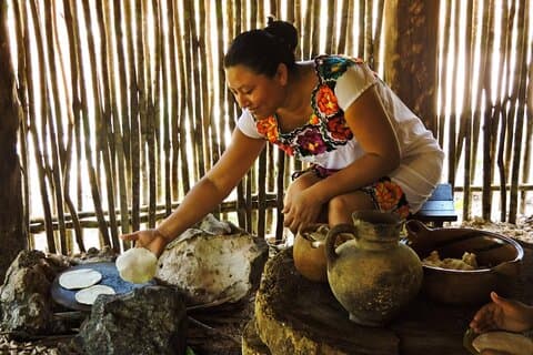 Bacalar 7 Color Lagoon og Mayan Family Experience Combo Tour