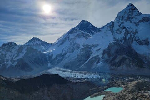 Wanderung zum Basislager am Mount Everest