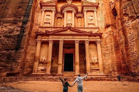 Volledige dagtour Petra en Wadi Rum vanuit Amman