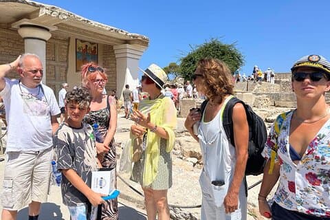 Palace of Knossos VIP-tur for små grupper