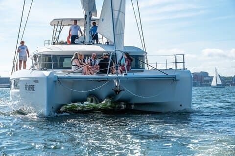 JFarwell Sunset Wine & Cheese Aboard the Reverie