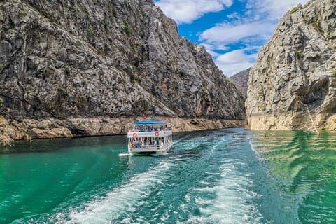Gita in barca nel Green Canyon con ritiro da Antalya