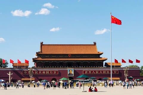 Visite privée d'une demi-journée de la place Tiananmen et du temple du ciel