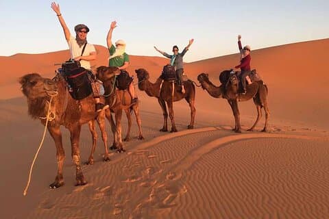 Visite de Fès à Marrakech 4 jours dans le désert du Sahara