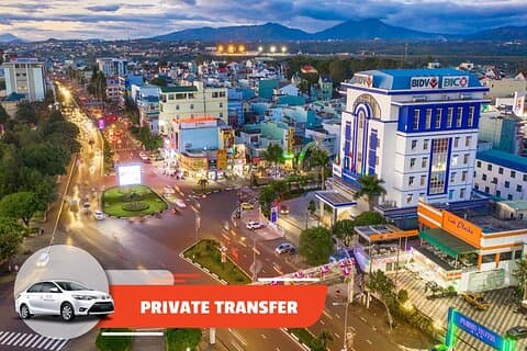 Transporte particular: Aeroporto de Pleiku de / para o centro da cidade de Pleiku
