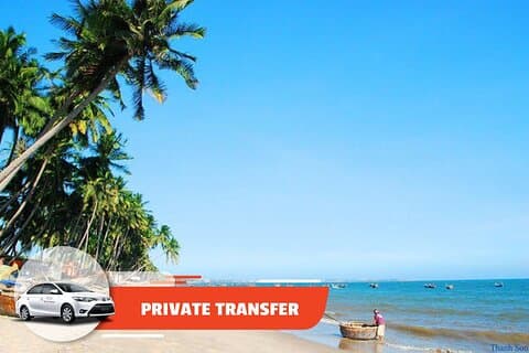 Privat transport: Da Lat sentrum til Phan Thiet sentrum