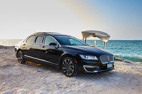 Lincoln Stretch limo from Cancun Hotel Zone to Cancun Airport