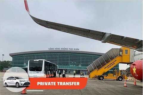 Private Transfer: Thanh Hoa Airport to/from Thanh Hoa City Center