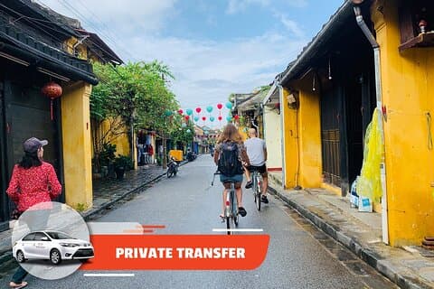 Privat transport: Chu Lai flyplass til / fra Hoi An sentrum