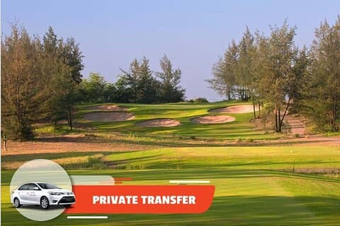 Traslado privado: centro de la ciudad de Hoi An a Montgomerie Links