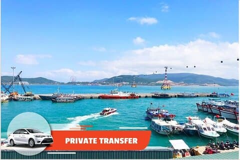 Privétransfer: Nha Trang Airport van / naar Vinpearl Port