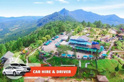 Location de voiture et chauffeur: Liang Biang & Linh Phuoc d'une journée complète au départ de Da Lat