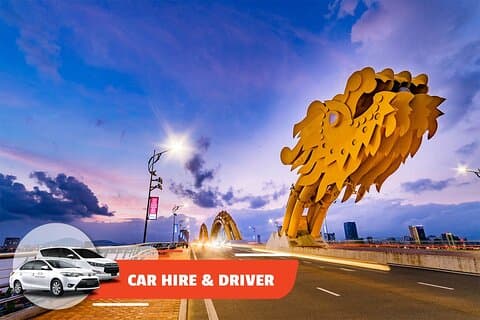 Biludlejning og chauffør: Heldags Da Nang City fra Hoi An