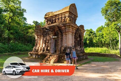 Biludlejning og chauffør: Halvdags My Son Sanctuary fra Hoi An/Da Nang