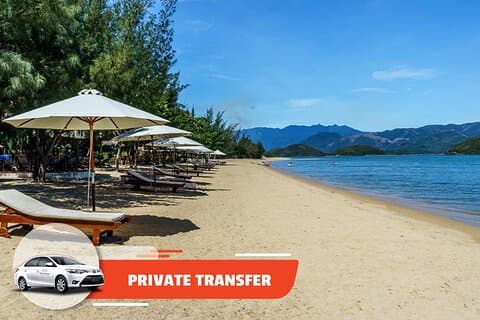 Privétransfer: Cam Ranh Airport - buitenwijk van Nha Trang