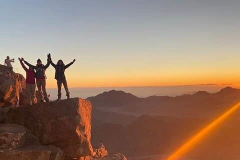 Hiking Sinai Mount desert camping & adventure trekking 7 days.