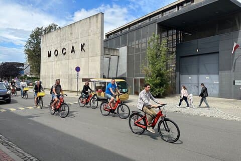 3-timmars elcykeltur i Krakow
