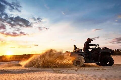 Privat ATV Quad med stjerne observasjon og middag fra Sharm El Sheikh