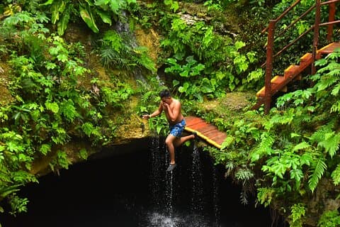 Lev eventyret i 3 cenotes i jungelen!