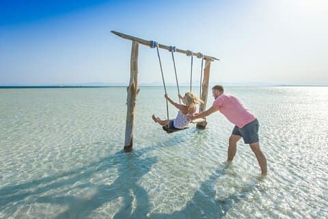 4 timers privat speedbåt til Orange Bay og Hula Hula Island