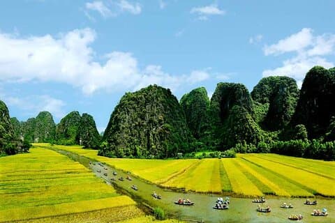 Fra Hanoi til Ninh Binh Dagstur: Tam Coc, Hoa Lu og Mua Cave