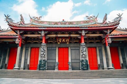 Visite à pied privée végétarienne de 2 heures - Temple Xingtian