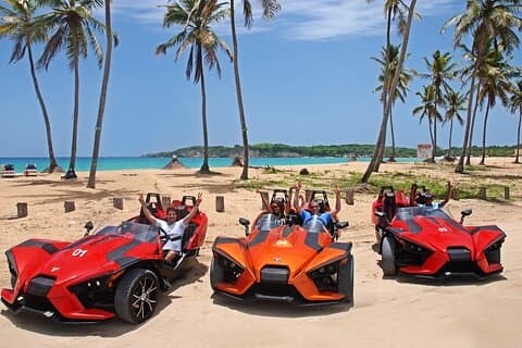 Paseo extremo en tirachinas en Punta Cana