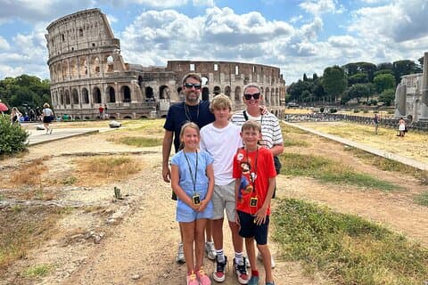 Mamma Mia! Colosseum & Roman Forum Tour & Børnevenlige aktiviteter