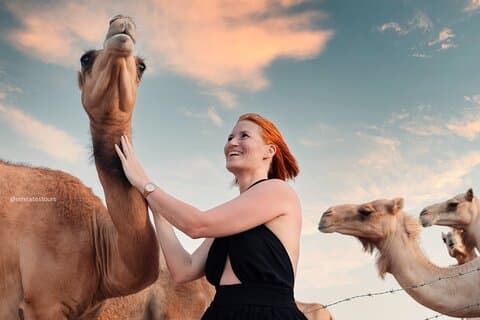 Overnatning i ørkensafari med BBQ-middag og morgenmad Abu Dhabi