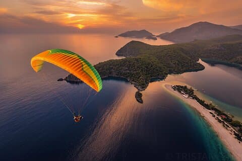Fethiye Ölüdeniz Parapendio tandem (montagna Babadag)
