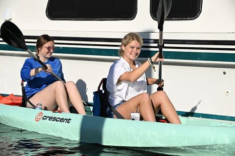 Premium dobbel kajakkutleie for 2 personer i Crystal River Florida