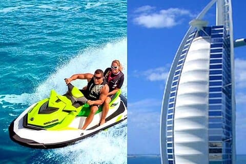 Excursion de 30 minutes en jet ski Burj Al Arab à Dubaï
