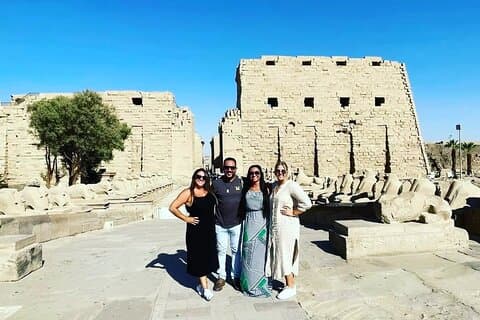 4Days Nilkryssning från Aswan till Luxor och (Abu Simbel + Hot ballong)
