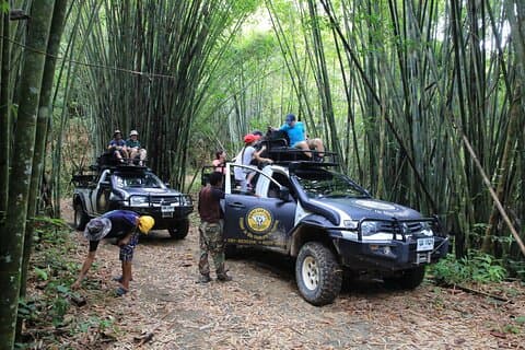 Off Road Safari och Khao Lak National Park Tour