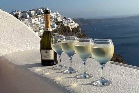 Half Day Private Wine Tasting Tour in Thira