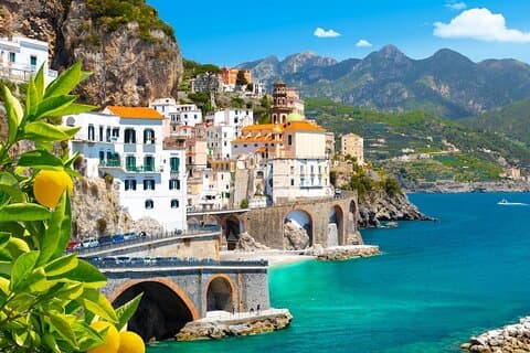 Overføring fra Amalfi til Napoli stasjon