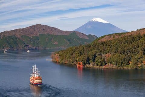 Visite privée de Hakone avec une camionnette de luxe