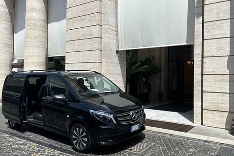 Transfert privé de Positano à Rome
