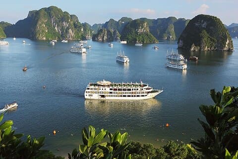 Halong Bay 2D1N Starlight Cruise med havutsikt hytte fra Hanoi